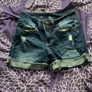 Jean shorts